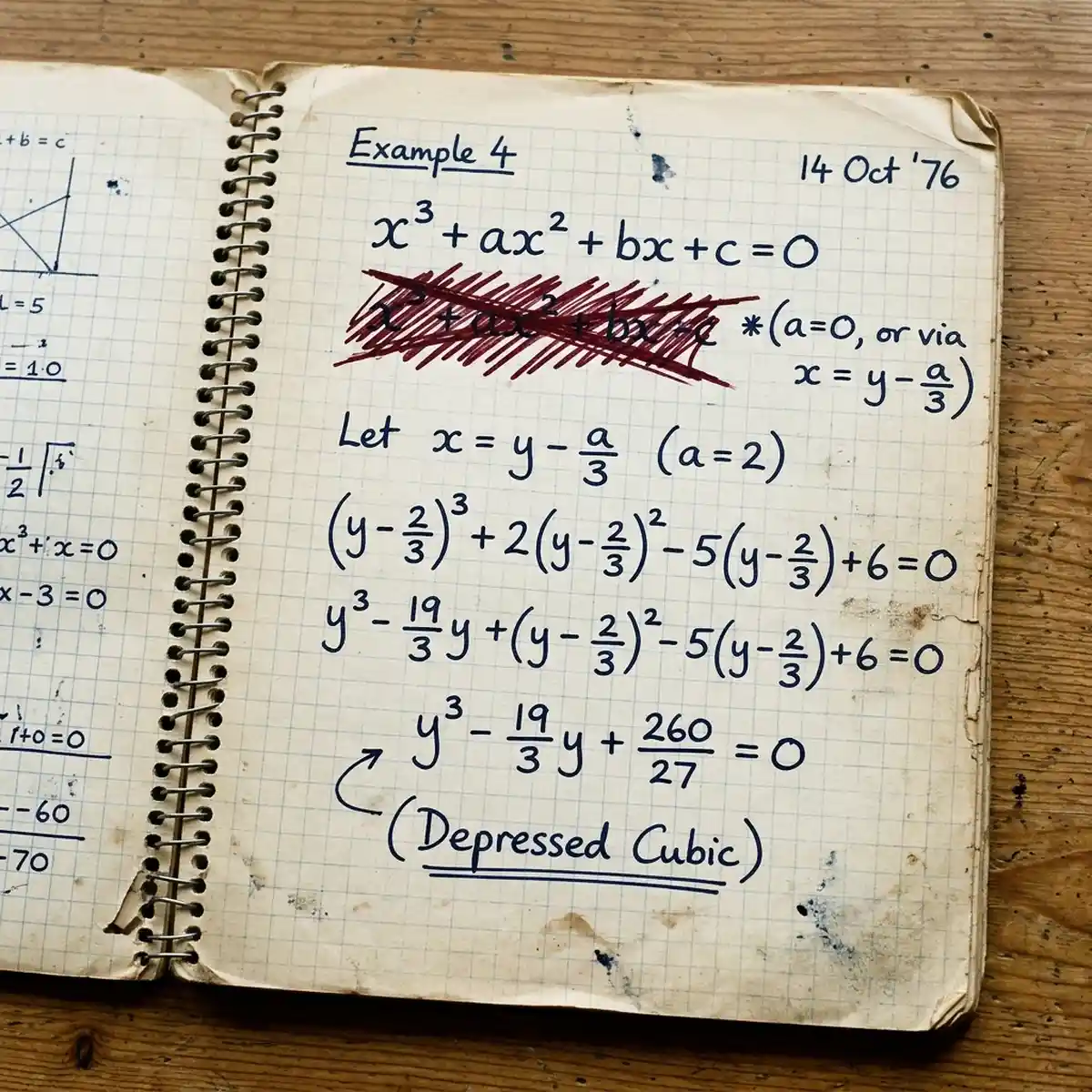 Depressed Cubic Equation: Complete Guide with Examples