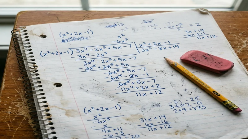Polynomial Long Division: Complete Step by Step Guide